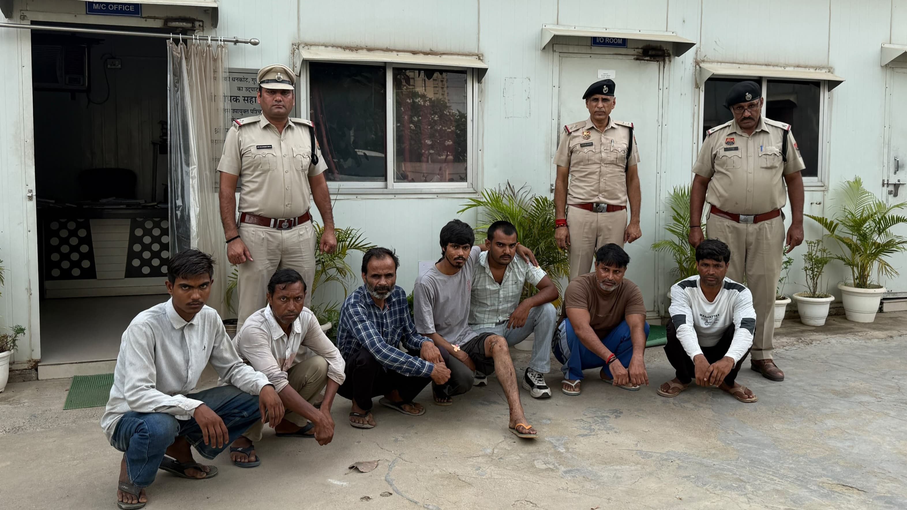 अंडा कारोबारी विवाद में बड़ा खुलासा,पुलिस ने 7 आरोपियों पर की निवारक कार्रवाई