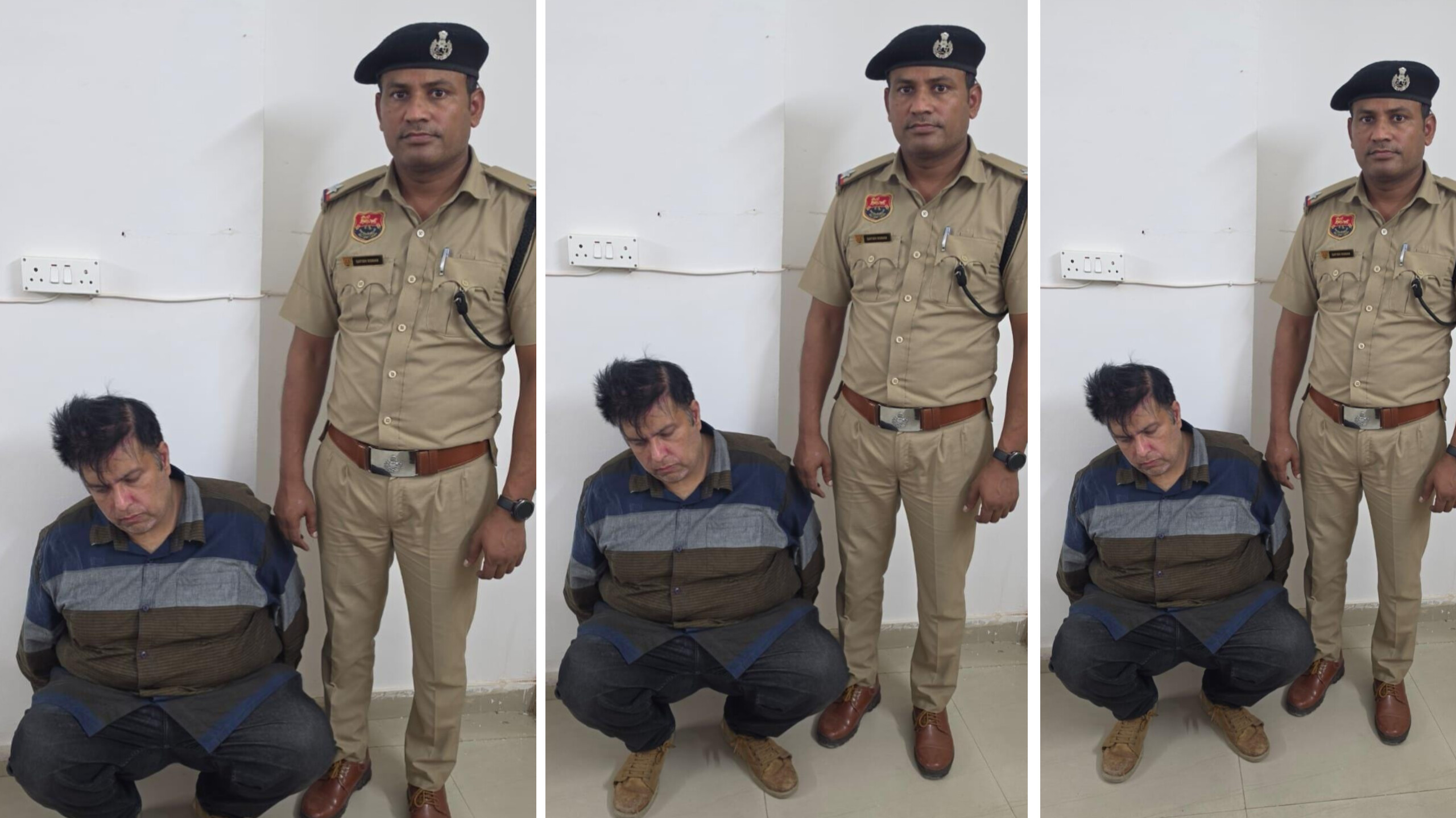 पत्नी की दुकान की बिजली चालू करवाने के लिए बना फर्जी एसपी, आरोपी गिरफ्तार