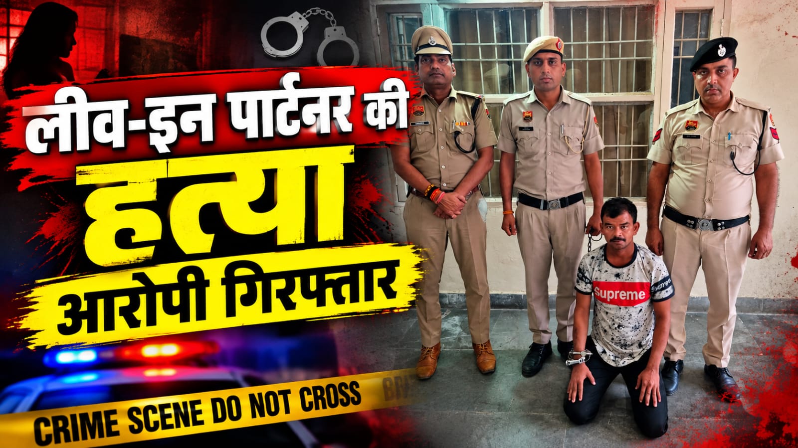 गुरुग्राम में लीव-इन पार्टनर की हत्या, आरोपी गिरफ्तार